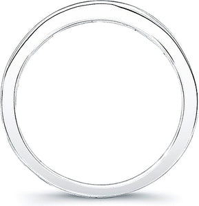 Vatche Channel-Set Princess Cut Contoured Wedding Band.
