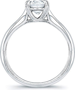 Vatche Double X Prong Engagement Ring