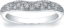 Vatche Pave Diamond Contoured Wedding Band