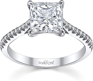 Vatche Pave Diamond Engagement Ring