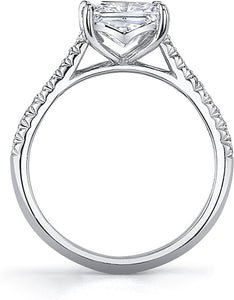 Vatche Pave Diamond Engagement Ring