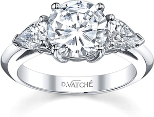 Vatche Pear Shape Diamond Engagement Ring .35ct tw