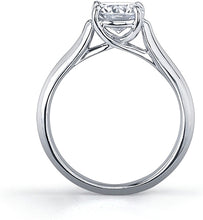 Vatche X Prong Princess Cut Solitaire Engagement Ring