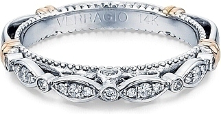 Verragio D-100W Wedding Ring