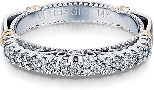 Verragio D-113W Wedding Ring