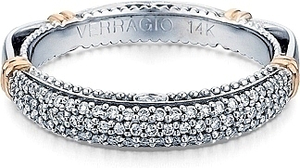 Verragio D-114W Wedding Ring