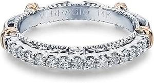 Verragio D-116W Wedding Ring