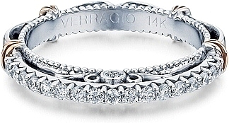 Verragio D-121W Wedding Ring