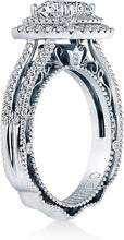 Verragio Double Halo Pave Diamond Engagement Ring