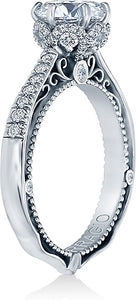 Verragio Halo Pave Diamond Engagement Ring