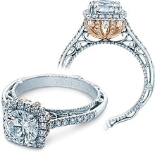 Verragio Halo Pave Diamond Engagement Ring