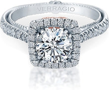 Verragio Halo Diamond Engagement Ring