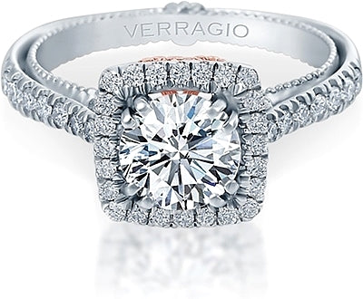 Verragio Halo Diamond Engagement Ring