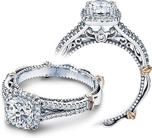 This engagement ring from the new Parisian Collection, featuring 0....