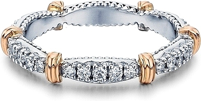 Verragio Marquise Shaped Diamond Wedding Band
