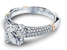 Verragio Pave Diamond Engagement Ring