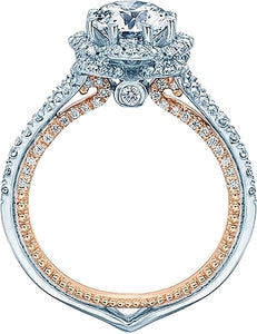 Verragio Pave Diamond Engagement Ring