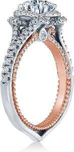 Verragio Pave Diamond Engagement Ring