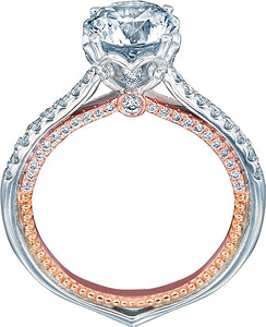 Verragio Pave Diamond Engagement Ring