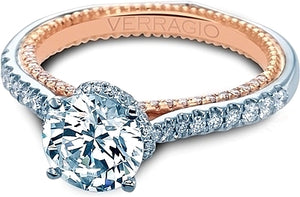 Verragio Pave Diamond Engagement Ring