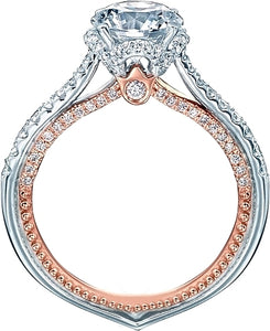 Verragio Pave Diamond Engagement Ring