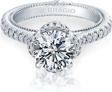 Verragio Pave Diamond Engagement Ring