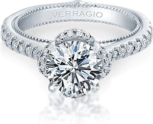 Verragio Pave Diamond Engagement Ring