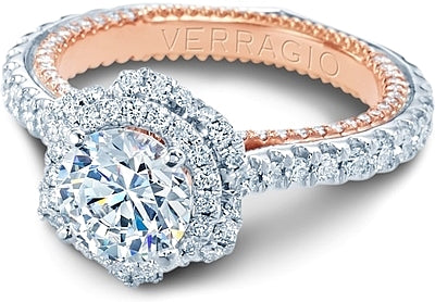 Verragio Pave Diamond Engagement Ring