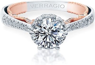 Verragio Pave Diamond Engagement Ring