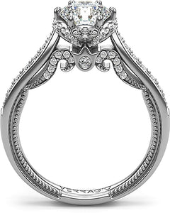 Verragio Pave Diamond Engagement Ring