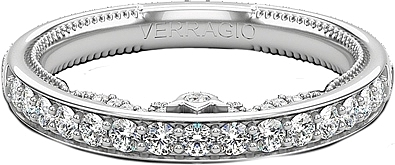 Verragio Pave Diamond Wedding Band