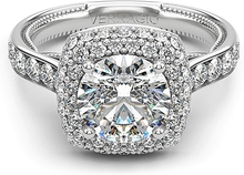 Verragio Pave Halo Diamond Engagement Ring