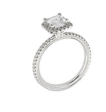 Verragio Pave Halo Diamond Engagement Ring