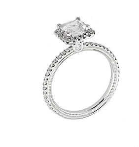 Verragio Pave Halo Diamond Engagement Ring