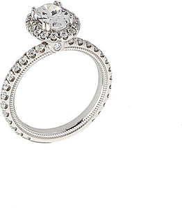 Verragio Pave Halo Diamond Engagement Ring