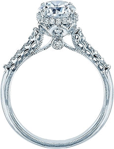 Verragio Pave Halo Diamond Engagement Ring