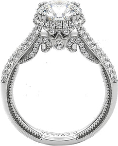 Verragio Pave Set Diamond Engagement Ring
