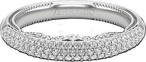 Verragio Pave Set Diamond Wedding Band