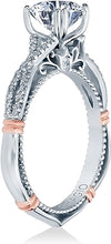 Verragio Pave Twist Diamond Engagement Ring