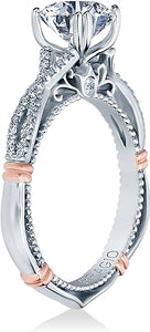 Verragio Pave Twist Diamond Engagement Ring