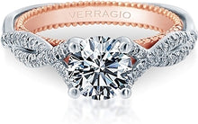 Verragio Pave Twist Diamond Engagement Ring