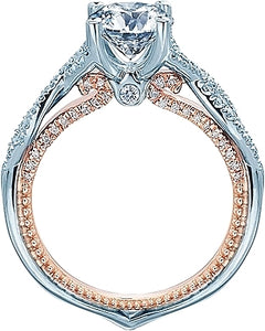 Verragio Pave Twist Diamond Engagement Ring