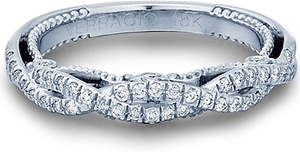 Verragio Pave Twist Diamond Wedding Band