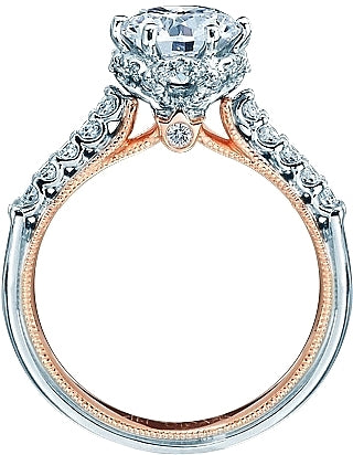 Verragio two tone engagement rings deals