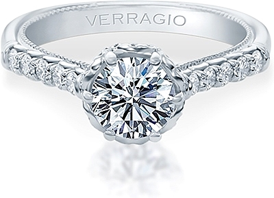 Verragio Prong Set Diamond Engagement Ring