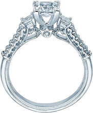 Verragio Prong Set Three Stone Diamond Engagement Ring