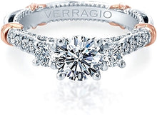 Verragio Three Stone Diamond Engagement Ring