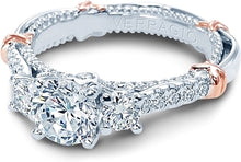 Verragio Three Stone Diamond Engagement Ring