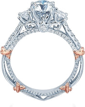 Verragio Three Stone Diamond Engagement Ring