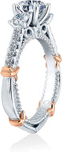 Verragio Three Stone Diamond Engagement Ring